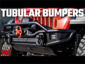 Rough Country - Rough Country Front Winch Bumper Satin Black  -  10647 - Image 5