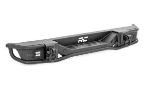 Rough Country Heavy Duty Rear LED Bumper Tubular Satin Black  -  10648