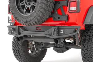 Rough Country - Rough Country Heavy Duty Rear LED Bumper Tubular Satin Black  -  10648 - Image 2