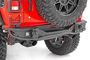 Rough Country - Rough Country Heavy Duty Rear LED Bumper Tubular Satin Black  -  10648 - Image 4