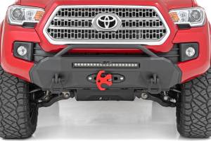 Rough Country - Rough Country High Clearance Bumper Front High Clearance Hybrid 20 in. Black w/LED  -  10720 - Image 3