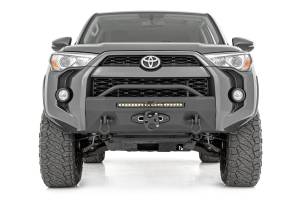 Rough Country - Rough Country LED Front Bumper Hybrid 20 in. Single Row LED Black  -  10744 - Image 3