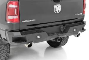 Rough Country - Rough Country Heavy Duty Rear LED Bumper Black Light Mount  -  10755 - Image 4