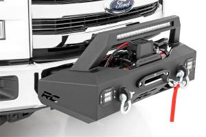 Rough Country - Rough Country Exo Winch Mount System Front Bumper  -  10762