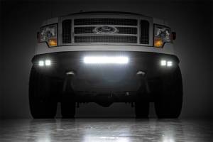 Rough Country - Rough Country Heavy Duty Front LED Bumper Black Powder Coated  -  10767 - Image 3
