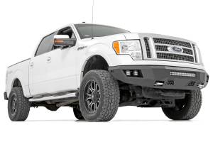 Rough Country - Rough Country Heavy Duty Front LED Bumper Black Powder Coated  -  10767 - Image 4