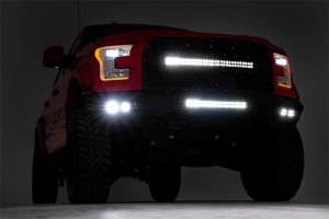 Rough Country - Rough Country Heavy Duty Front LED Bumper Black Light Mount  -  10770 - Image 2