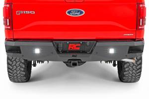 Rough Country - Rough Country Heavy Duty Rear LED Bumper Black Light Mount  -  10771 - Image 4