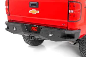 Rough Country Heavy Duty Rear LED Bumper Black Light Mount  -  10773