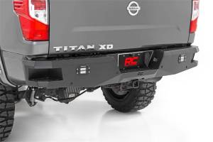 Rough Country Heavy Duty Rear LED Bumper Black Light Mount  -  10781