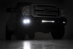 Rough Country - Rough Country LED Front Bumper Black Light Mount  -  10783 - Image 2