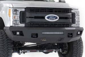 Rough Country Heavy Duty Front LED Bumper Black Light Mount  -  10787