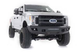 Rough Country - Rough Country Heavy Duty Front LED Bumper Black Light Mount  -  10787 - Image 4