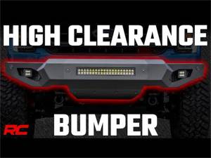 Rough Country - Rough Country LED Bumper Kit Front High Clearence LED Lights Skid Plate  -  10809A - Image 2