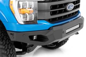 Rough Country - Rough Country LED Bumper Kit Front High Clearence LED Lights Skid Plate  -  10809A - Image 3