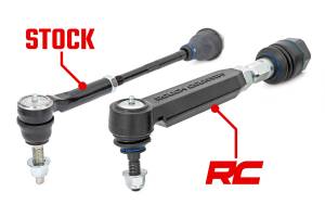 Rough Country - Rough Country Heavy Duty Tie Rod Kit Replacement Pair Forged Tie Rod Assemblies  -  11016 - Image 2