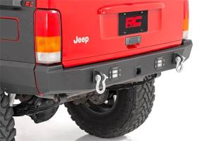 Rough Country - Rough Country Rear LED Bumper Incl. [2] Black-Series LED Flush Mount Lights Wiring Harness D-Rings  -  110504 - Image 5