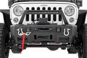 Rough Country - Rough Country Front Stealth Stubby Winch Bumper  -  11826 - Image 2