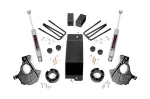 Rough Country - Rough Country Suspension Lift Knuckle Kit w/Shocks 3.5 in.  -  11930 - Image 1