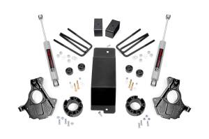 Rough Country - Rough Country Suspension Lift Kit w/Shocks 3.5 in. Lift  -  12130 - Image 1