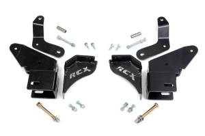 Rough Country Control Arm Relocation Kit For 4.5-6.5 in. Lift Incl. Drop Brackets Brace Brackets Hardware  -  1627