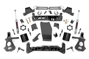 Rough Country Suspension Lift Kit 7 in. Lift Incl. Knuckles  -  17431