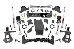 Rough Country Suspension Lift Kit 7 in. Lifted Knuckles  -  17432