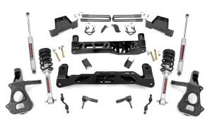 Rough Country Suspension Lift Kit 7 in. Lift Incl. Lifted Struts Stock Cast Aluminum Or Stamped Steel  -  18734