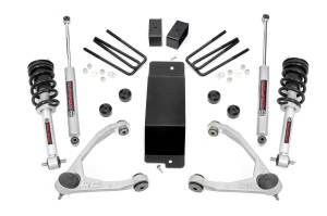 Rough Country Suspension Lift Kit 3.5in. Premium N3 Series Shocks Rubber Bushings  -  19432