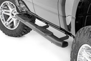 Rough Country - Rough Country Oval Nerf Step Bar 4.5 in. Black Powder Coat Aluminum  -  21004 - Image 3