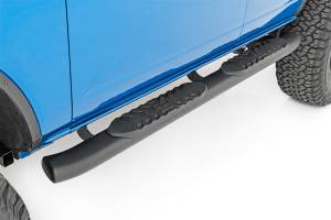 Rough Country - Rough Country Oval Nerf Step Bar Black  -  21011 - Image 3