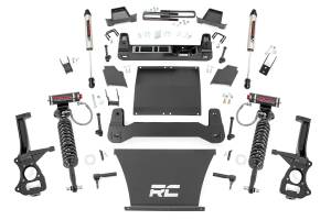 Rough Country Suspension Lift Kit w/Shocks 6 in. Lift w/Vertex Coilovers And V2 Shocks  -  21757