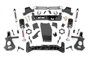 Rough Country Suspension Lift Kit 7 in. Lifted Struts and V2 Shocks Beefy Lifted Knuckles Laser Cut  -  22871