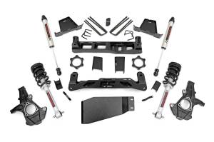 Rough Country Suspension Lift Kit w/Shocks 6 in. Lift w/N3 Loaded Struts And V2 Shocks  -  23637