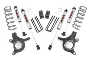 Rough Country Suspension Lift Kit w/Shocks 4.5 in. Lift w/V2 Shocks  -  23970