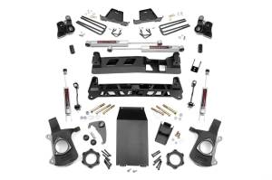 Rough Country Suspension Lift Kit 4 in. Lifted Knuckles Front/Rear Cross Member  -  25830