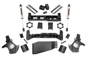 Rough Country Suspension Lift Kit 5 in. Upper Strut Spacers  -  26270