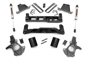 Rough Country Suspension Lift Kit 7.5 in. w/V2 Shocks  -  26370