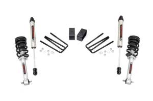 Rough Country Suspension Lift Kit w/Shocks 3.5 in. Lift Incl. Lifted Struts Rear V2 Monotube Shocks  -  26871