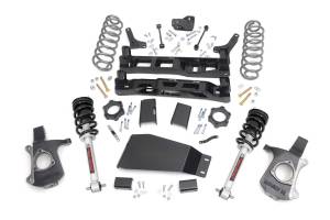 Rough Country Suspension Lift Kit 5 in. Lifted Knuckles Strut Spacers Front/Rear Crossmember  -  28101