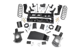 Rough Country Suspension Lift Kit 7.5 in. Lifted Knuckles Strut Spacers Front/Rear Crossmember  -  28600