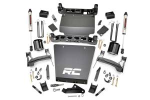 Rough Country Suspension Lift Kit w/Shocks 5 in. Lift Rear V2 Monotube Shocks  -  29170