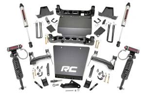 Rough Country Suspension Lift Kit 7 in. Lift Bracket Kit w/Vertex And V2  -  29857