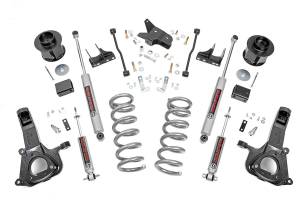 Rough Country Suspension Lift Kit 6 in. Lifted Knuckles Coil Spring Spacers  -  30830