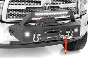 Rough Country - Rough Country Exo Winch Mount System Front Bumper  -  31007 - Image 4