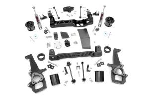 Rough Country Suspension Lift Kit w/Shocks 6 in. Lift Incl. Strut Spacers Rear N3 Shocks  -  33231