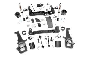 Rough Country Suspension Lift Kit w/Shocks 6 in. Lift Incl. Strut Spacers Rear V2 Monotube Shocks  -  33270