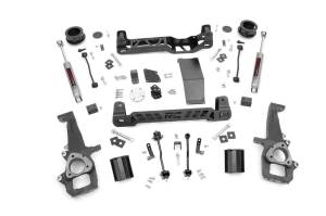 Rough Country Suspension Lift Kit w/Shocks 4 in. Lift Premium N3 Shocks  -  33331