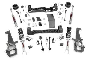 Rough Country Suspension Lift Kit w/Shocks 4 in. Lift Incl. Lifted N3 Struts Premium N3 Shocks  -  33332