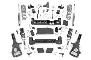 Rough Country - Rough Country Suspension Lift Kit 6 in. Lift Incl. Strut Spacers Rear Variable Rate Coils  -  33431 - Image 1